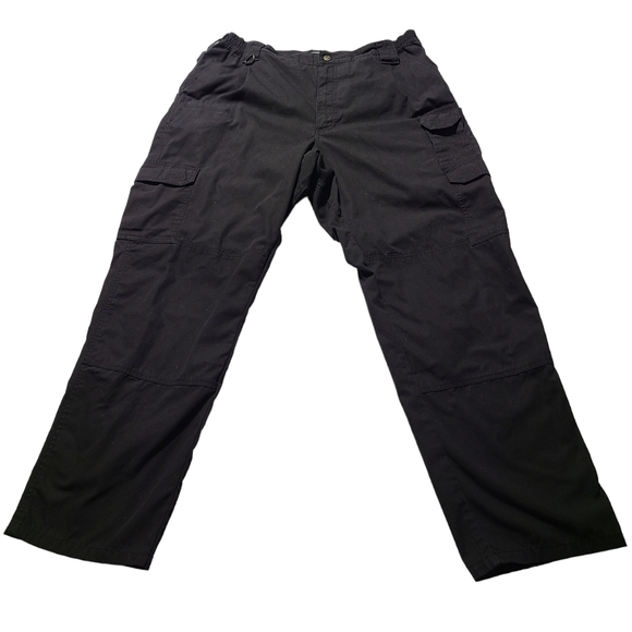 5.11 Tactical TacLite Pro Mens Size 40x32 Ripstop Pants Black 74273-019 - Picture 1 of 11